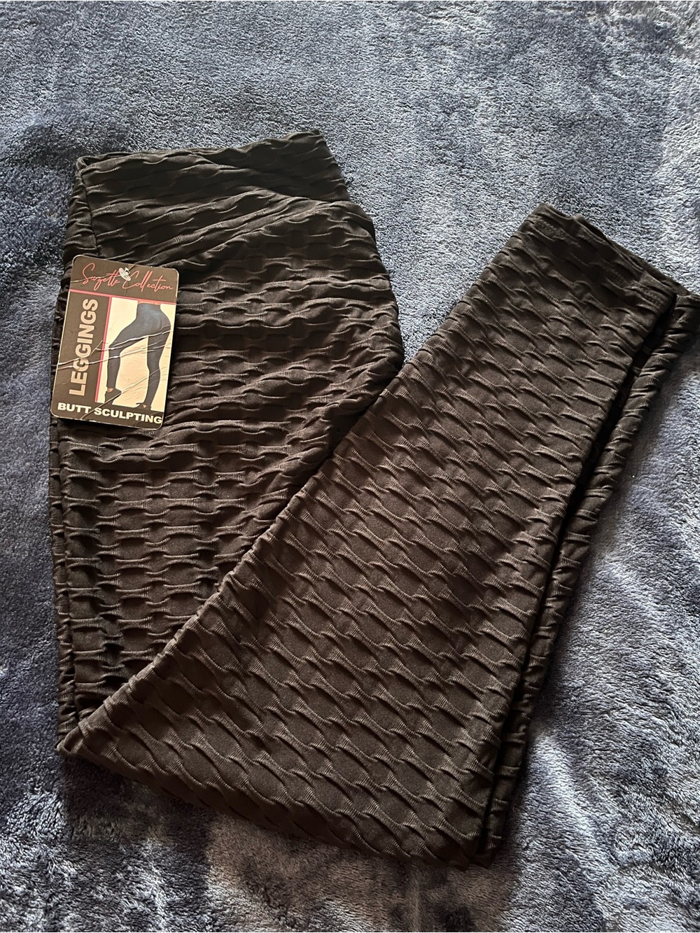 XL backside sculpting leggings in black